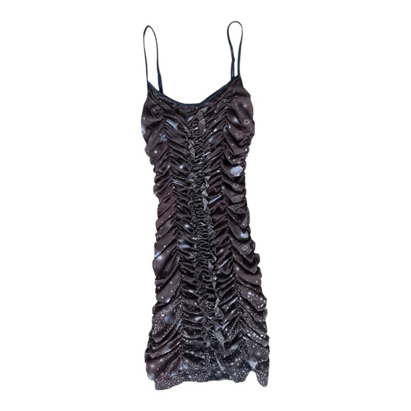 Moon and stars ruched dress - Picture 6 of 7